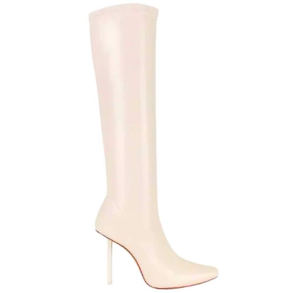 FEMME LA The Whistler Boot in Cream Size 11